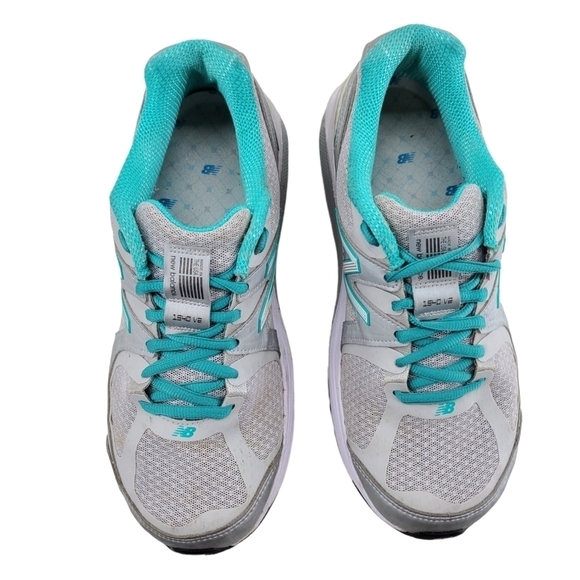 New Balance 1540v2 Shoes Womens sz 9 D Gray Green Teal Athletic Running USA Made - Picture 7 of 14